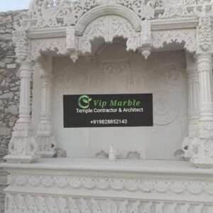 Carved Outdoor Marble Temple