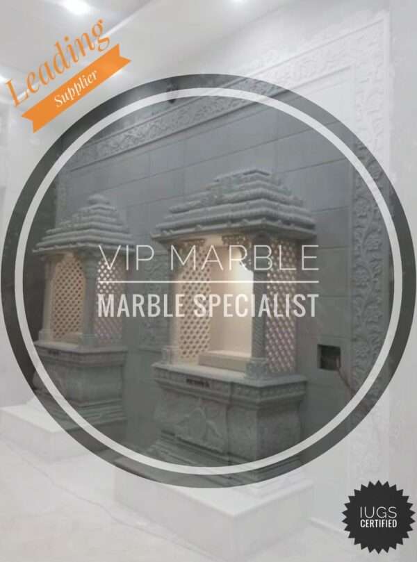 Outdoor marble temple