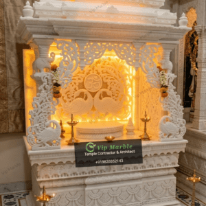 White Makrana Marble Temple