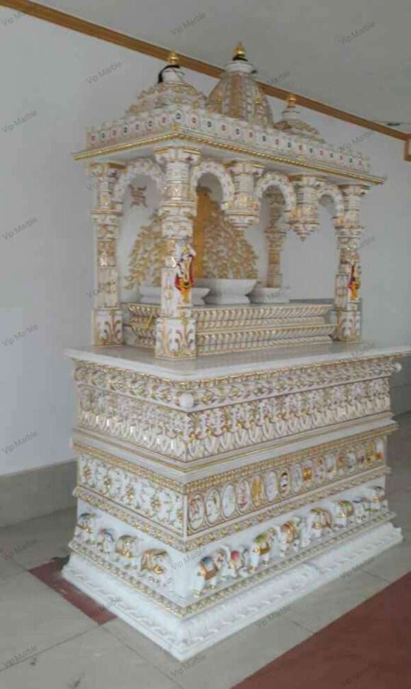 marble pathar singhasan
