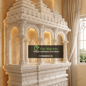 Temple in makrana marble