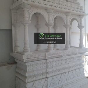 temple in makrana marble